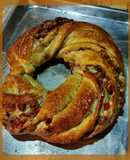 Rosca Navideña Rústica