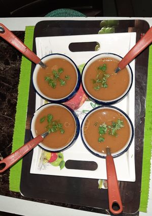 A picture of Tomato shorba.