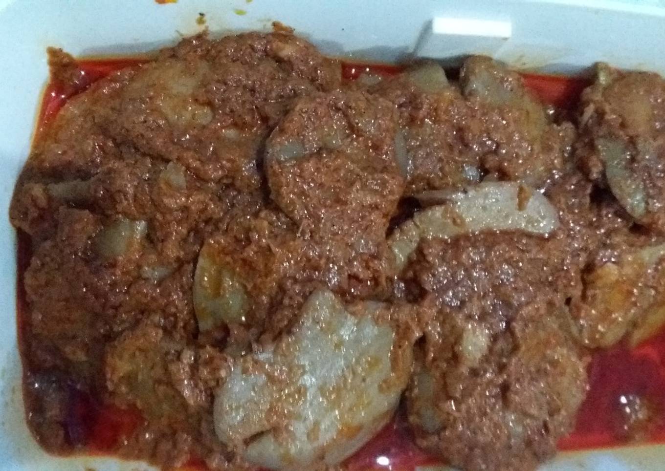 Rendang Jengkol maknyus