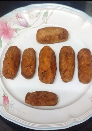 A picture of Bread potato nuggets in air fryer.