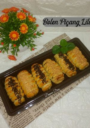 Foto resep Bolen Pisang Lilit