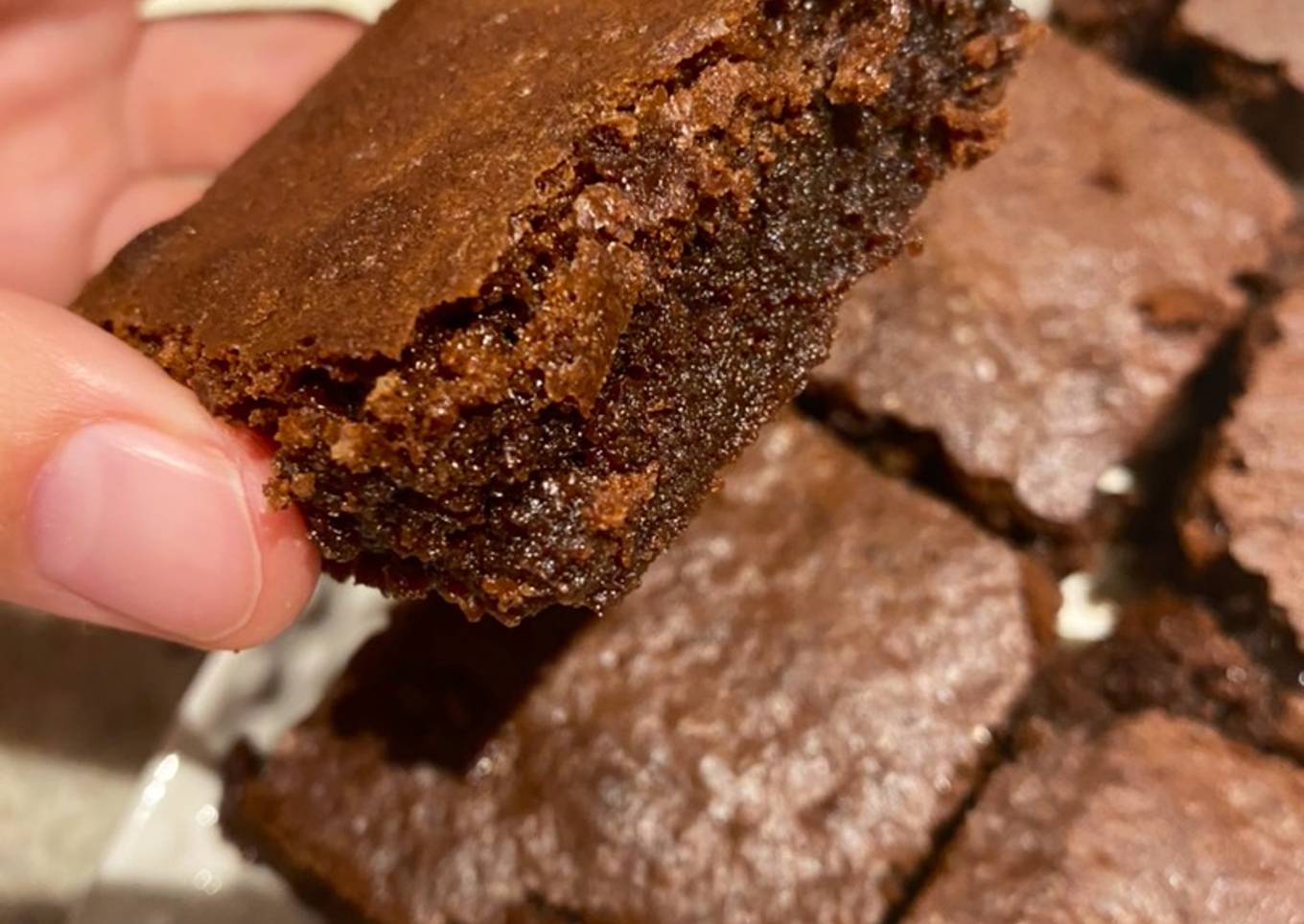 Brownies de doble chocolate 馃崼馃