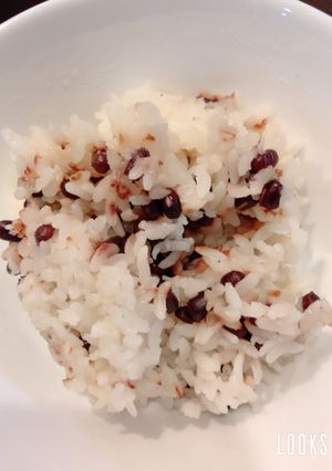 紅豆飯 的食譜成品照片