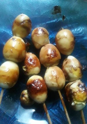Foto resep Sate telur puyuh