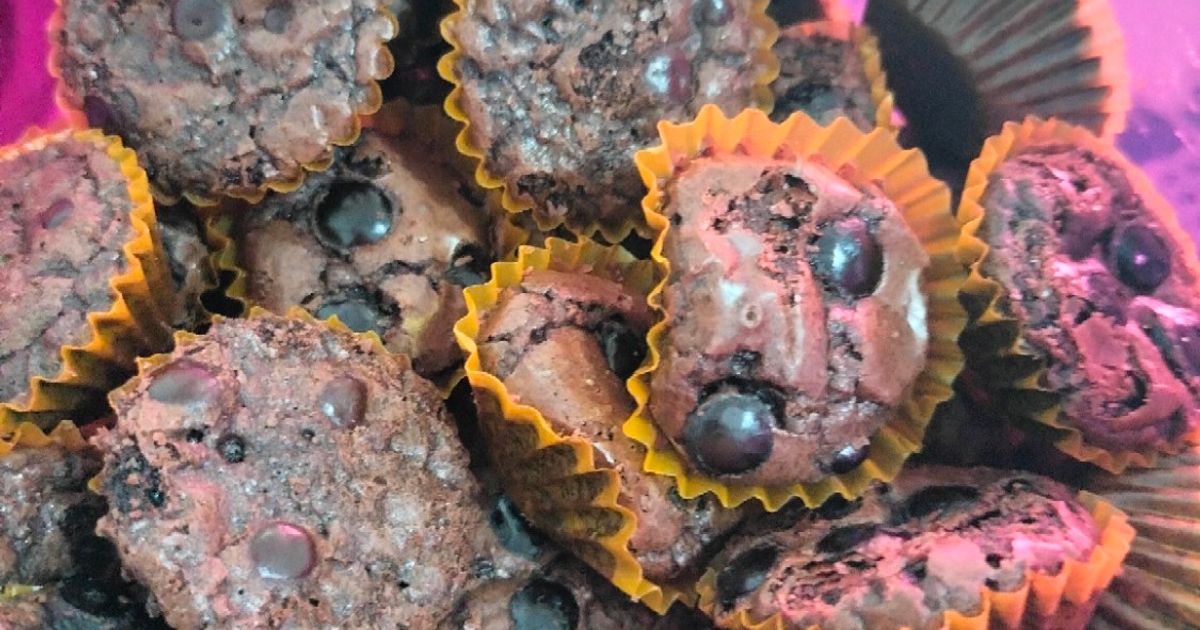 Brownies shiny