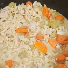A picture of Quick Easy Chicken Noodle.