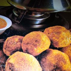 Crispy Fried Fish balls A picture of Crispy Fried Fish balls.