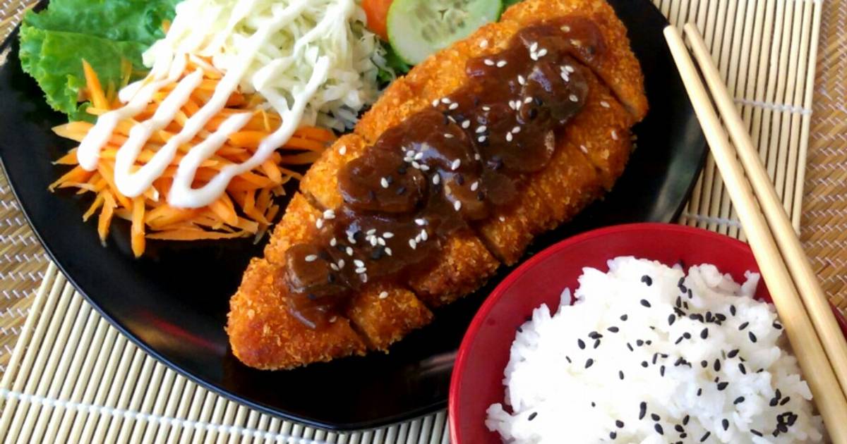 Resep Chikhen Katsu Saos Teriyaki oleh Nia Syifa - Cookpad