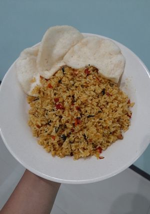 Foto resep Nasi Goreng Daun Mengkudu Pedas