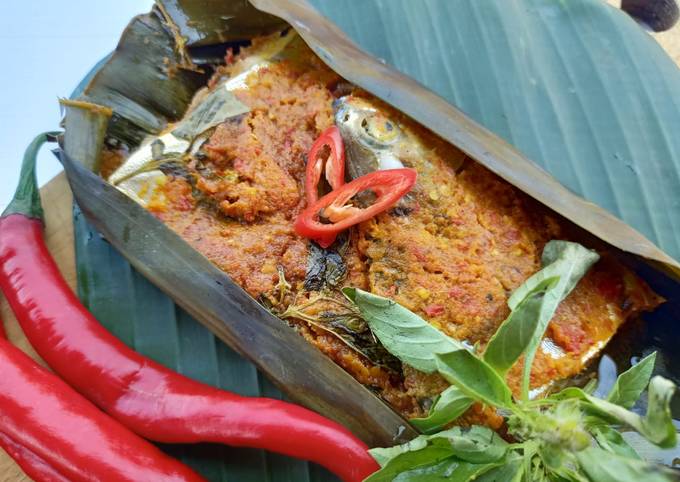 Pepes Ikan Kembung Kemangi