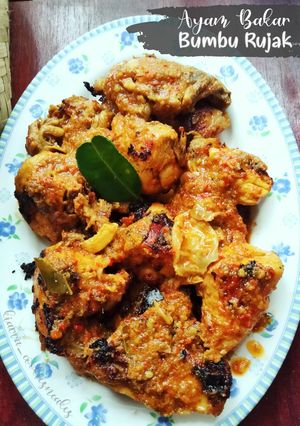 Foto resep (638) Ayam Bakar Bumbu Rujak