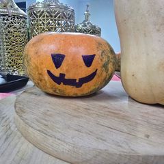 Halloween Pumpkin Decoration A picture of Halloween Pumpkin Decoration.