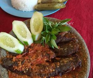 Resep mudah Penyet lele sambal terasi Mantul Banget