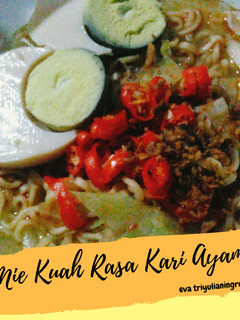 Foto resep Mie Kuah Rasa Kari Ayam