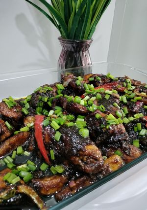 Gambar Rendang Ayam Kicap