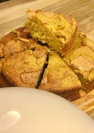 عکسی از دستور کیک‌کدو‌حلوایی “Pumpkin cake”