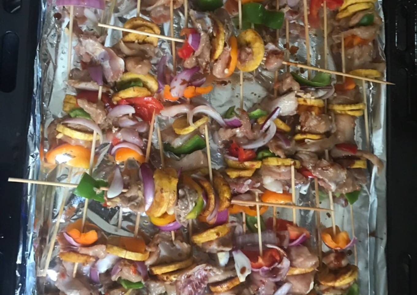 Chicken kebabs