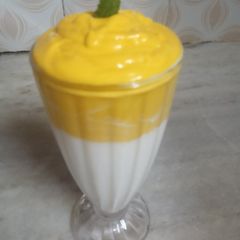 A picture of Mango Dalgona.
