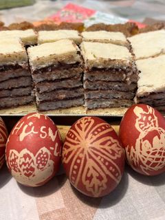 Hatlapos sütemény recept fotója