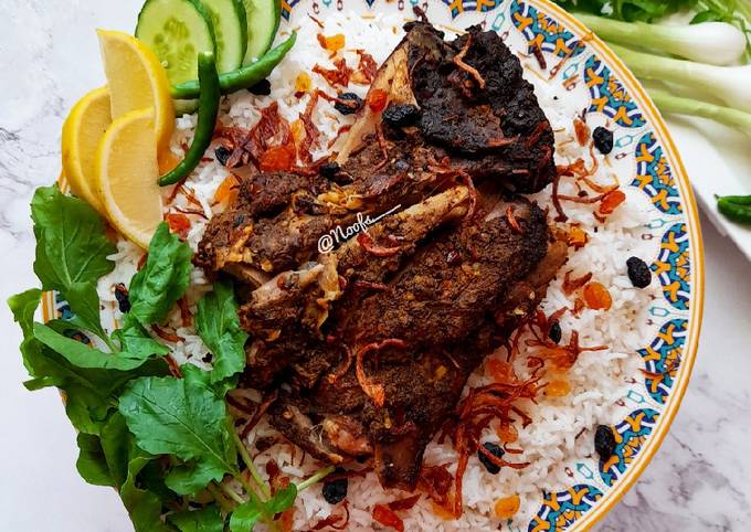 Resep Omani Shuwa Traditional Omani Slow Cooked Lamb Oleh Noofs