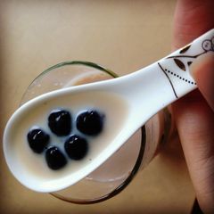 A picture of Bubble Tea from scratch.