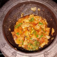 A picture of Handi Dahi papad.