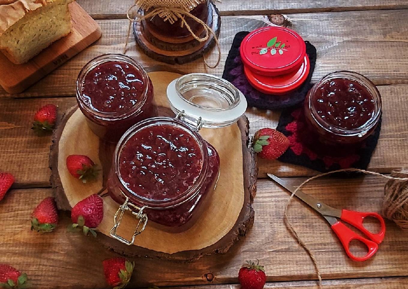 Strawberrires Jam ðŸ“