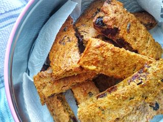 Cranberry & Raisin Maple Oat Bars