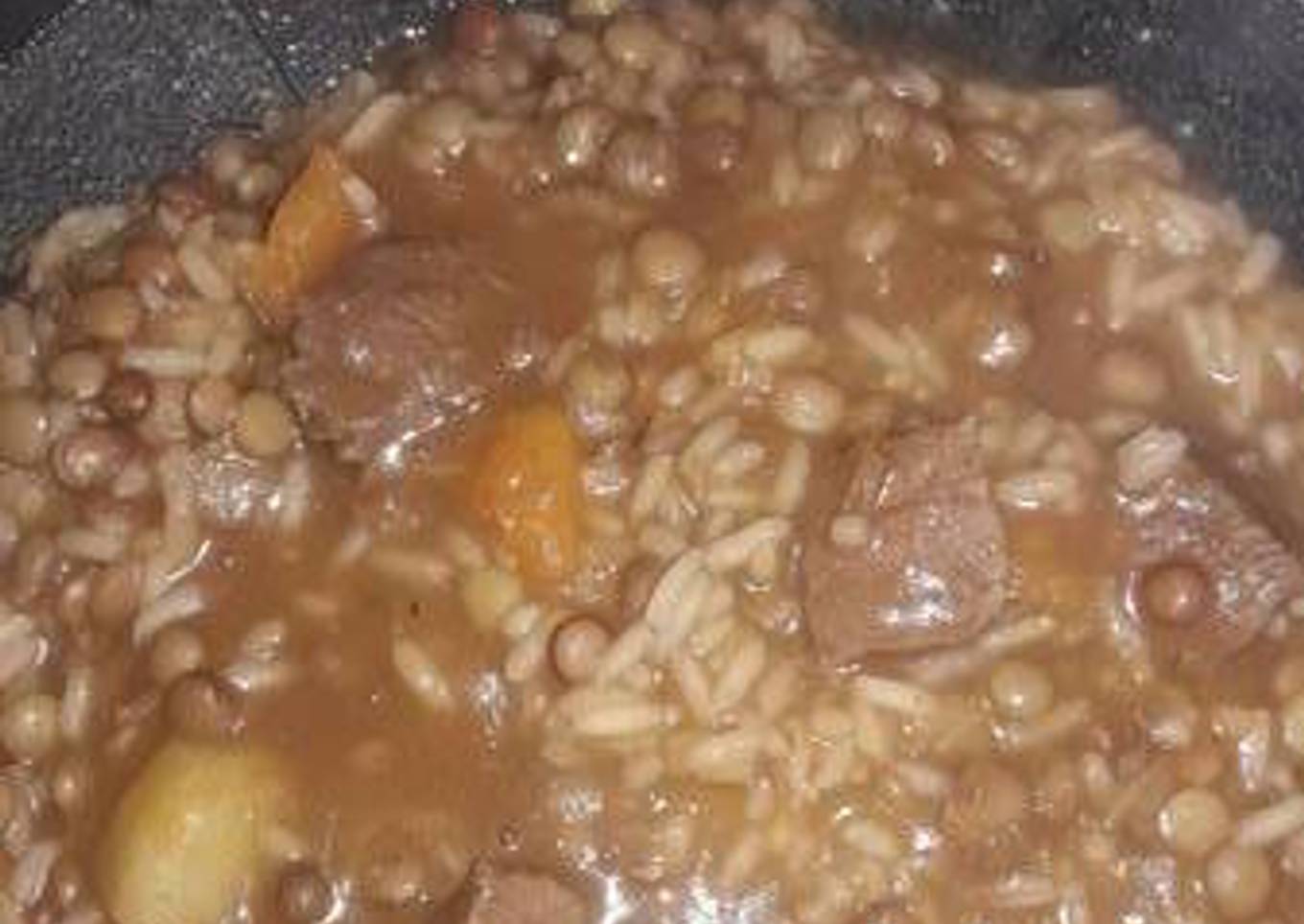 Guiso lentejas para hipertensos
