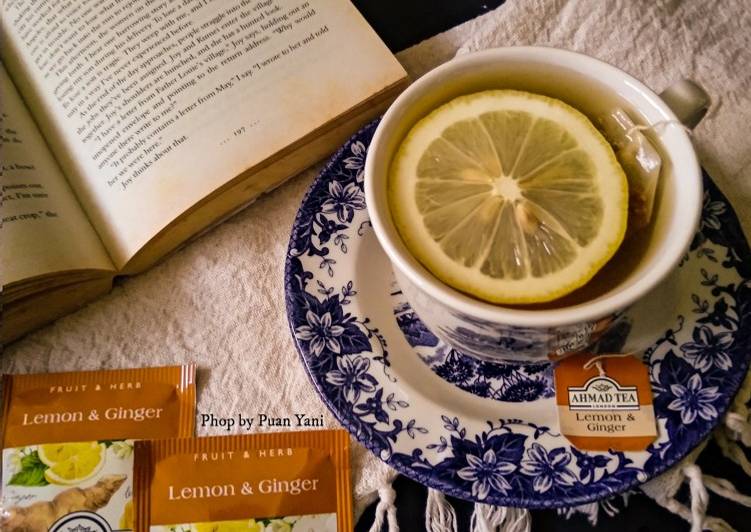 Honey Lemon Ginger Tea - resepipouler.com