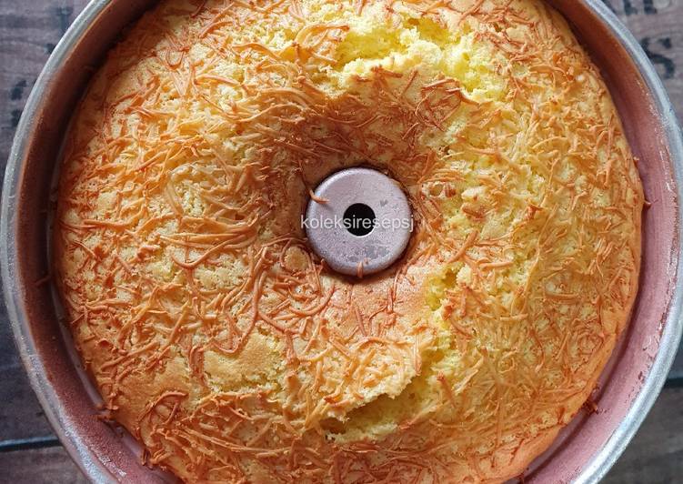 CHEESE BUTTER CAKE (butter cake keju versi 2)