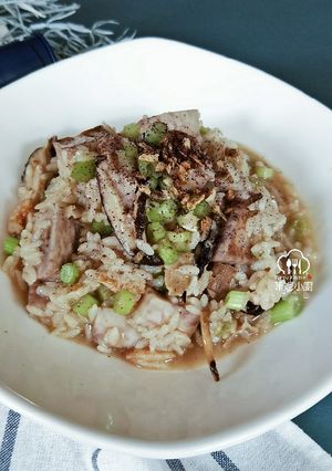 紫蘇香芋鹹粥 的食譜成品照片