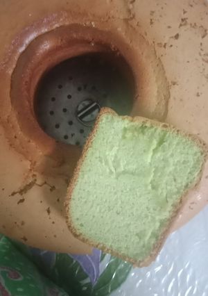 Foto resep Bolu pandan santan