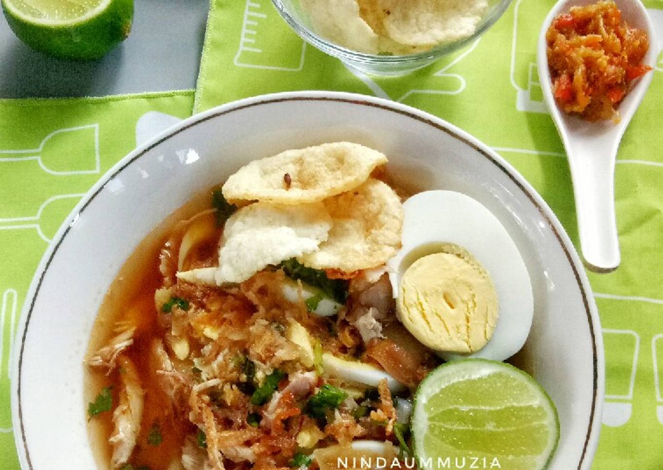 Resep Bubur Ayam Samarinda, Lezat