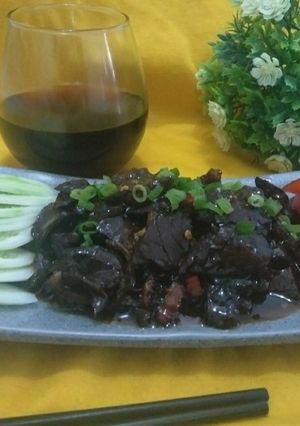 Foto resep Paru Sapi Saus Tiram