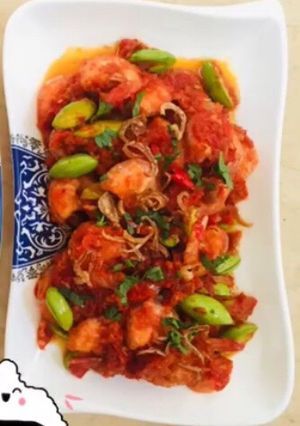 Foto resep Udang sambel petai