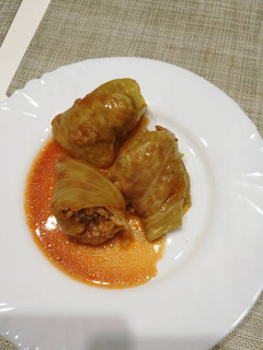 Töltött savanyú káposzta recept fotója