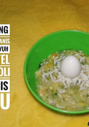 Foto resep MPASI 8M+ (Kentang, Jagung Manis, Telur Puyuh,Wortel,Brokoli)