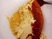 Una foto de flan airfryer