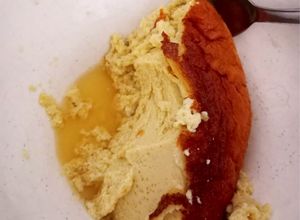 Una foto de Flan saludable en freidora de aire 🍮 con poca azúcar!