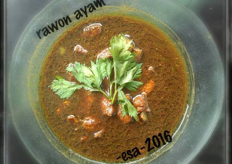 rawon ayam