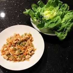 A picture of Chicken Lettuce Wraps.