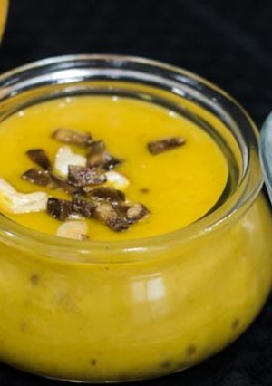 A picture of Pumpkin Payasam/ Kheer.