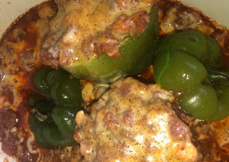 Simple Way to Prepare Ultimate Easy taco stuffed peppers