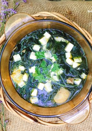 Hình của món Canh Rong Biển.