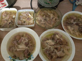 Холодец из курицы и рульки свиной