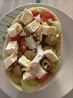 Une photo de Salade en barquette