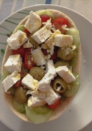 Une photo de Salade en barquette