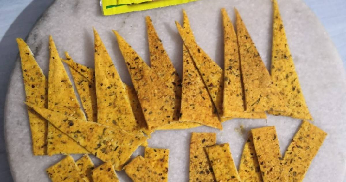 Maggi Masala Lavash bread (Crispy flat bread) Recipe by rahul taneja