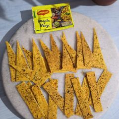 A picture of Maggi Masala Lavash bread (Crispy flat bread).